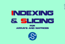 ایندکس گذاری و برش گذاری در آرایه ها و ماتریس های SciPy