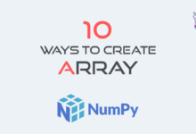 10 روش برای ایجاد آرایه در NumPy