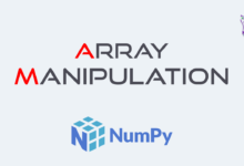 توابع دستکاری آرایه در NumPy