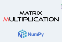 ضرب ماتریس ها در NumPy