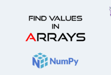 توابع برای بررسی و یافتن مقادیر در آرایه های NumPy