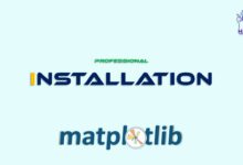نصب حرفه ای Matplotlib