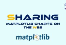 به اشتراک گذاری نمودارهای Matplotlib در وب
