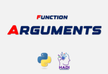 آرگومانهای توابع در پایتون