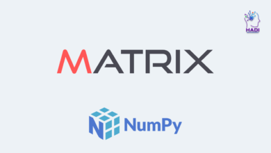 ماتریس ها در NumPy