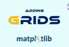 افزودن شبکه به نمودارهای Matplotlib